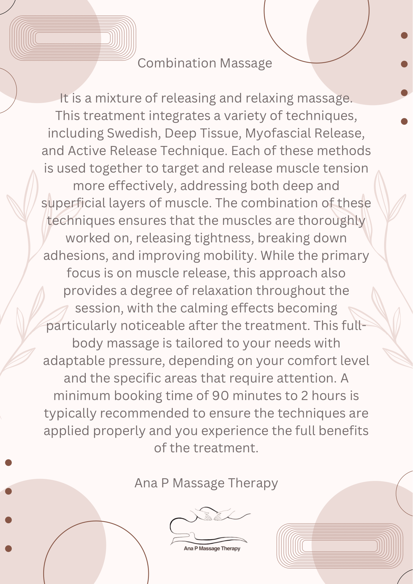 Combination Massage